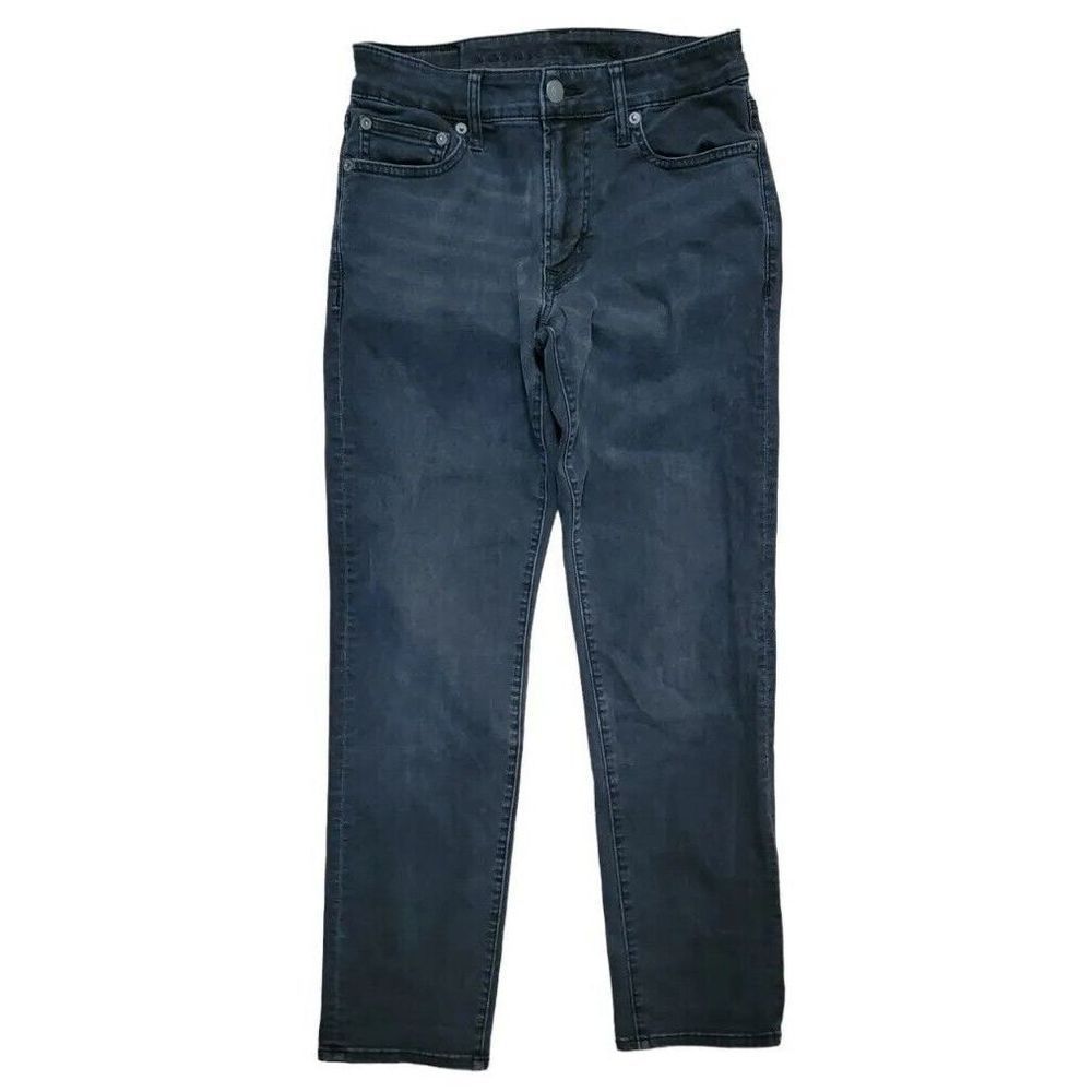 American Eagle Mens Jeans Size 29x30 Original Straight Black